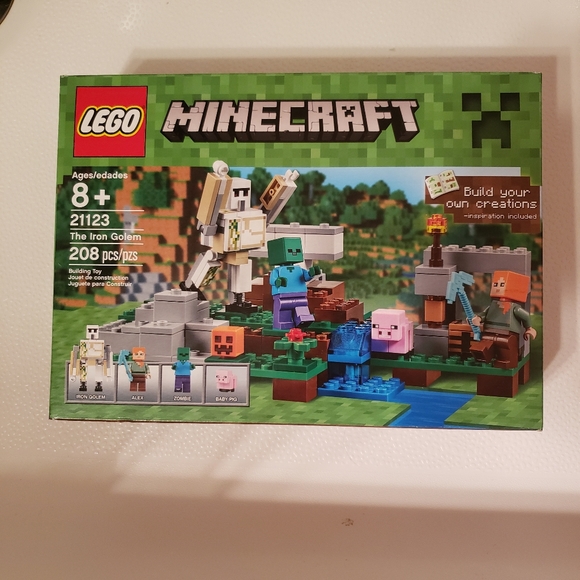 the iron golem lego set